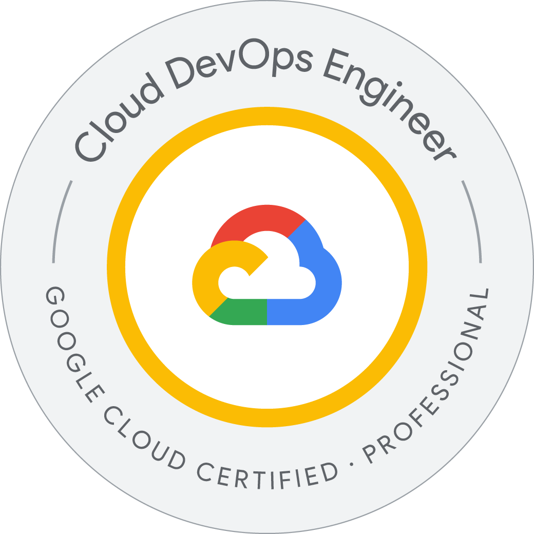 Google Cloud Professional DevOps Engineer