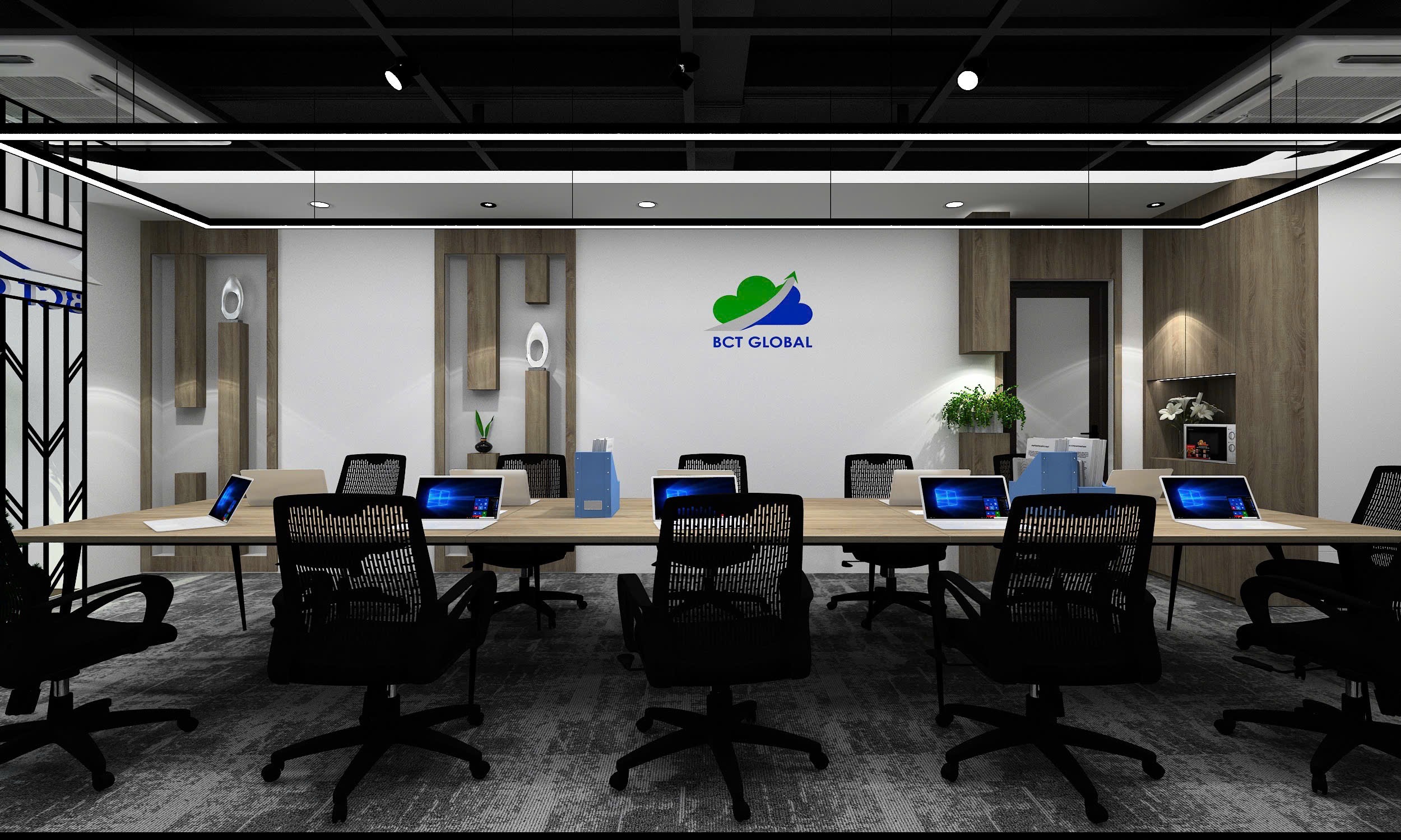 BCT Global office workspace